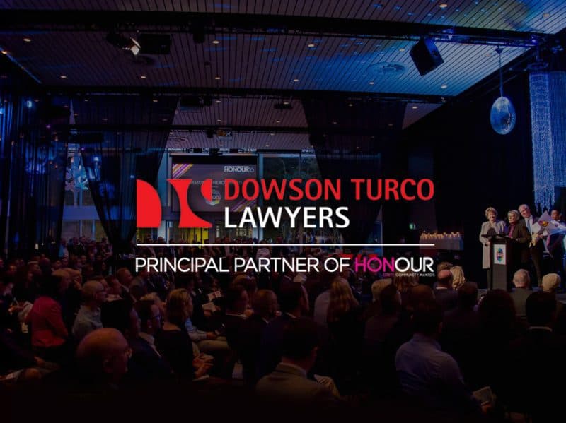 Principal Partner of the 2018 Honour Awards | DTL